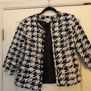 Fabulous houndstooth blazer